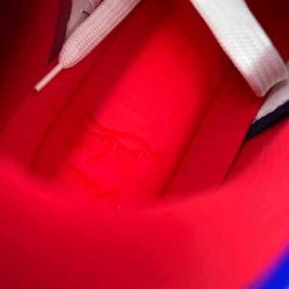 Men's Christian Louboutin ASTROLOUBI Leather/suede sneakers size 46.5 - Picture 4 of 11